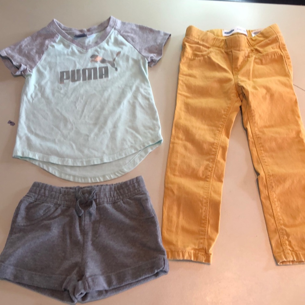 Puma, Old Navy, V Gold (Vigoss) size 4/5 bundle